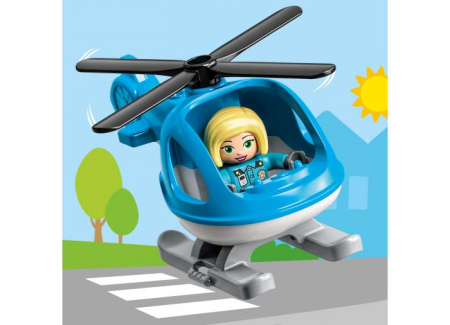 Lego duplo Sectie de politie si elicopter, varsta de la 2 ani la 4 ani [4]