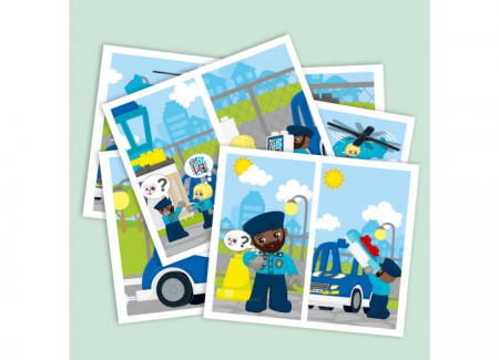 Lego duplo Sectie de politie si elicopter, varsta de la 2 ani la 4 ani [5]