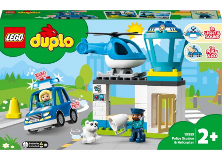 Lego duplo Sectie de politie si elicopter, varsta de la 2 ani la 4 ani [1]