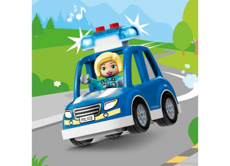 Lego duplo Sectie de politie si elicopter, varsta de la 2 ani la 4 ani [3]