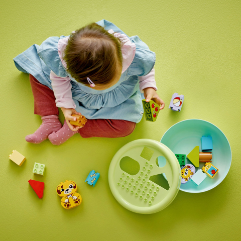 Lego duplo sortator de forme casa pentru catei 10441, copii varsta 1 an pana la 4 ani [5]
