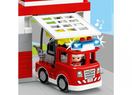 Lego duplo Statie de Pompieri si elicopter, varsta de la 2 ani la 4 ani [4]