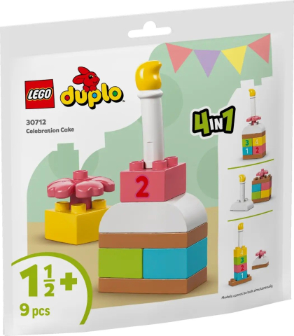 LEGO® - Lego duplo tort aniversar 30712 copii varsta 1 an - 4 ani