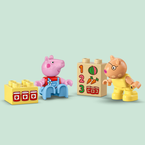  LEGO DUPLO  Tractor și piață varsta  2 + ani [5]