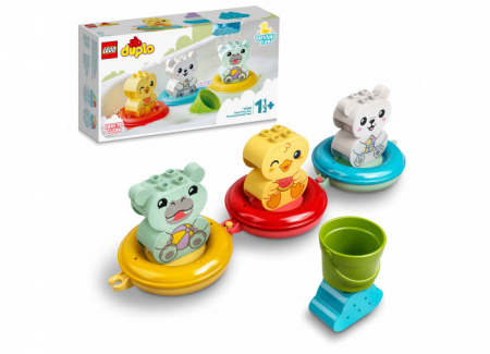 LEGO DUPLO - Lego duplo Tren cu Animale Plutitor, varsta de la 2 ani la 4 ani