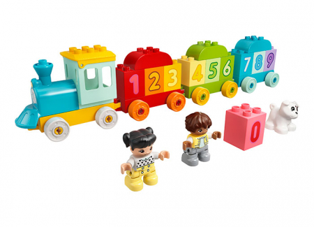 Lego duplo Trenul cu numere  Invatam sa numaram, varsta de la 2 ani la 6 ani [1]