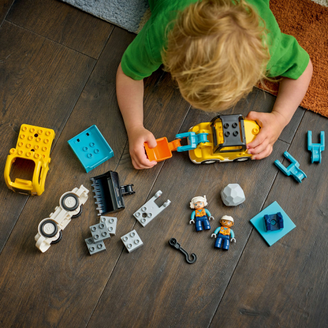  LEGO DUPLO  Vehicule de construcții 3 în 1 copii cu varsta 2 + ani [7]