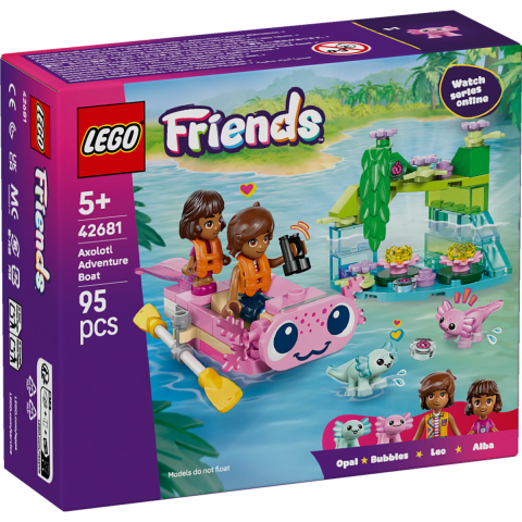  LEGO Friends  Barcă-axolotl pentru aventuri copii cu varsta 5 + ani [1]