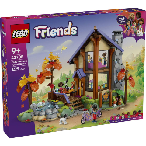 LEGO Friends - Lego friends cabana primitoare in padure toamna 42705 varsta 9 ani -+15 ani
