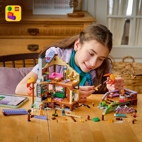 Lego friends cabana primitoare in padure toamna 42705 varsta 9 ani -+15 ani [4]