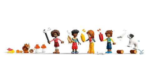 Lego friends cabana primitoare in padure toamna 42705 varsta 9 ani -+15 ani [7]