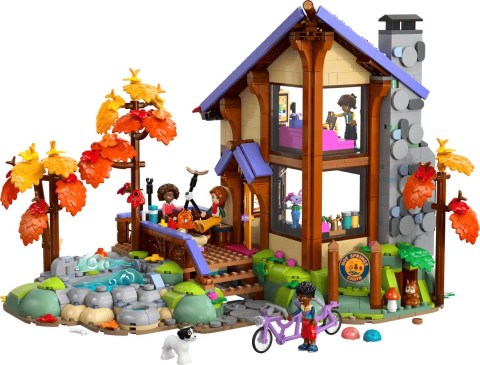 Lego friends cabana primitoare in padure toamna 42705 varsta 9 ani -+15 ani [2]