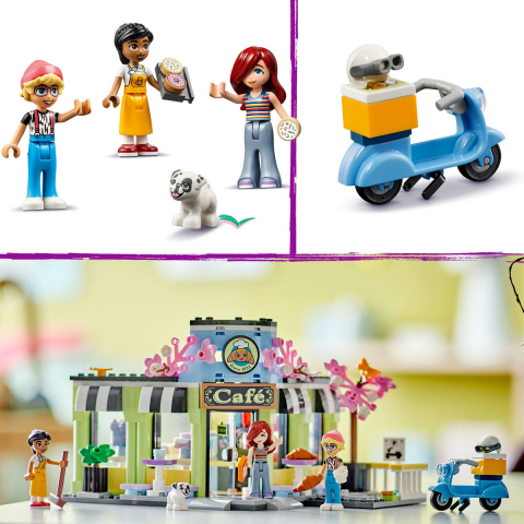 LEGO Friends Cafenea din orasul Heartlake, varsta de la 6 ani la 9 ani [9]