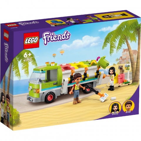 LEGO® - Lego friends camion de reciclare 41712, varsta de la 6 ani la 12 ani