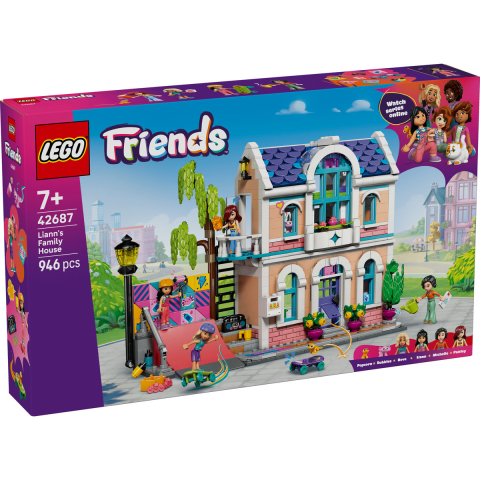  LEGO Friends  Casa familiei lui Liann copii cu varsta 7 + ani [1]