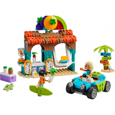 Lego friends chiosc de smoothie-uri pe plaja 42625, varsta de la 6 ani la 9 ani [1]