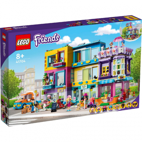LEGO® - Lego friends cladirea de pe strada principala 41704, varsta de la 8 ani la +15 ani