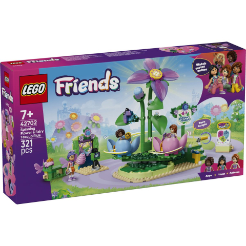 LEGO Friends - Lego friends floare rotitoare si ceasca pentru zane 42702 varsta 7 ani -12 ani