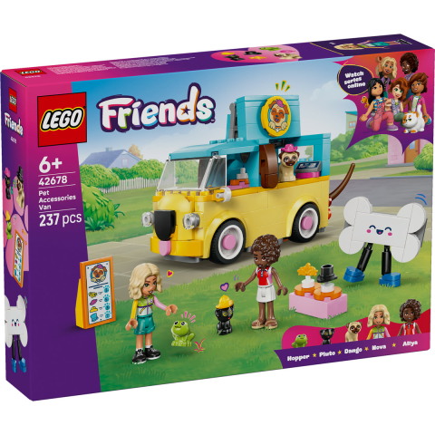 LEGO Friends  Furgonetă cu accesorii pentru animale de companie, copiii varsta  6 + ani [1]