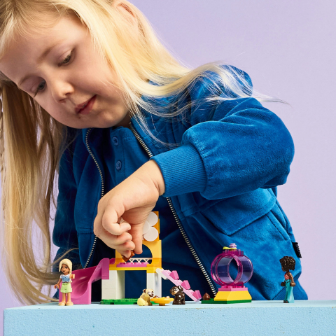  LEGO Friends Loc de joacă pentru căţeluşi pentru copii cu varsta de 4 + ani [6]