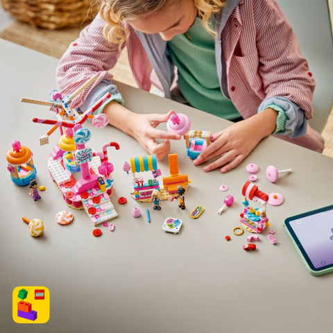 Lego friends roata ferris cu bomboane si briose 42700 varsta 7 ani -12 ani [4]