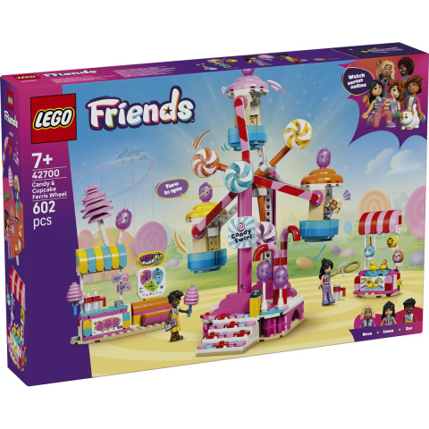 LEGO Friends - Lego friends roata ferris cu bomboane si briose 42700 varsta 7 ani -12 ani
