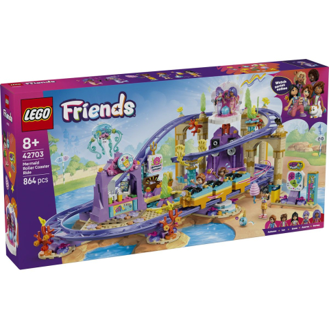 LEGO Friends - Lego friends roller coaster cu sirene 42703 varsta 8 ani -13 ani