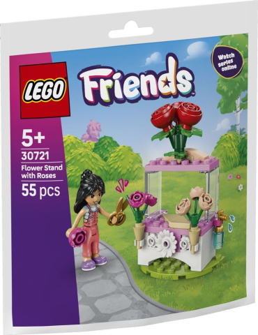 LEGO® - Lego friends stand cu trandafiri 30721 copii varsta 5 ani - 10 ani