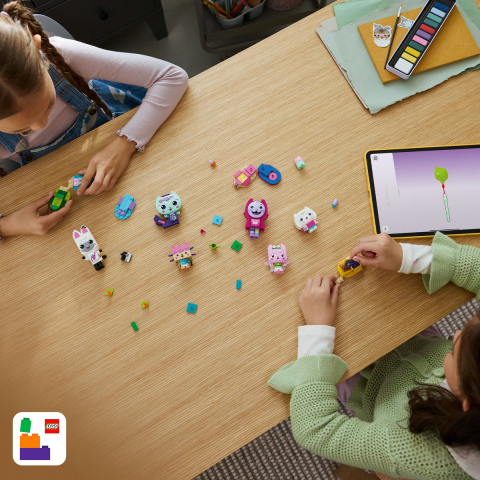  LEGO Gabby s Dollhouse  Prietenele pisicuțe din cărămizi ale lui Gabby copii cu varsta 6 + ani [7]