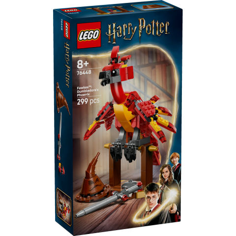  LEGO Harry Potter Fawkes: Phoenixul lui Dumbledore pentru copii cu varsta de 8 + ani [1]