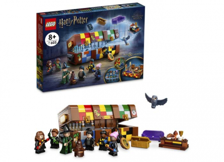 LEGO Harry Potter - Lego harry potter Hogwarts: Cufarul Magic, varsta de la 8 ani la +15 ani