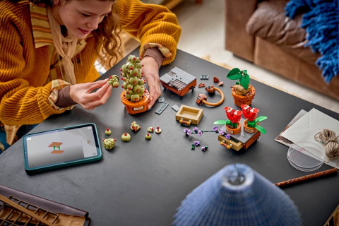 Lego harry potter plante pentru ora de ierbologie de la hogwarts 76474 varsta 12 ani -+15 ani [3]