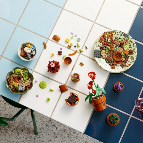 Lego icons plante de mici dimensiuni 10329, varsta de la 14 ani la +15 ani [3]