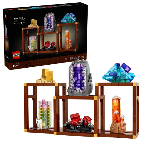 LEGO® -  LEGO Ideas  Colecţia minerală copii cu varsta 18 + ani