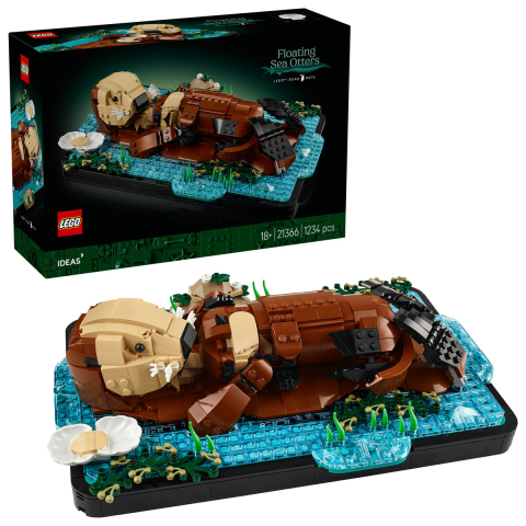 LEGO® -  LEGO Ideas  Vidre plutind pe apă varsta  18 + ani