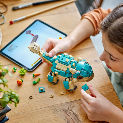 Lego jurassic world bebelusa bumpy ankylosaurus 76962, varsta de la 7 ani la 10 ani [4]