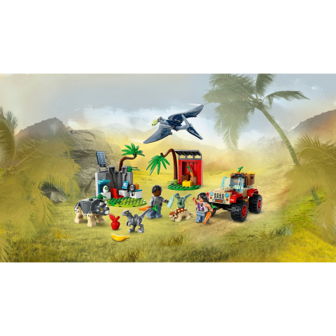 LEGO Jurassic World: Centru de salvare pentru pui de dinozaur 76963, 4 ani+, 139 piese, varsta de la 4 ani la 7 ani [1]
