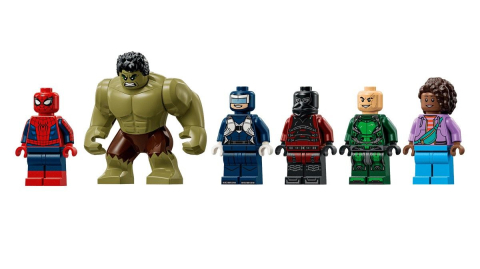 Lego marvel spiderman confruntarea memorabila dintre omul paianjen si hulk 76350 varsta 8 ani -+15 ani [2]