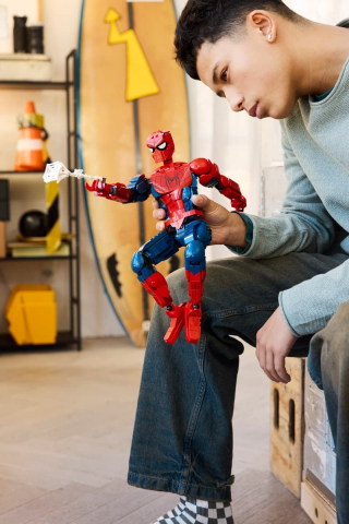 Lego marvel spiderman figurina erou omul paianjen 76346 varsta 12 ani -+15 ani [5]