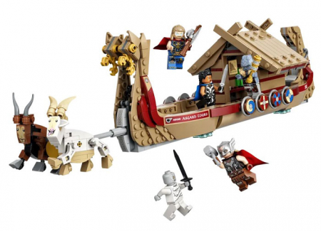 Lego marvel super heroes Corabia lui Thor, varsta de la 8 ani la +15 ani [2]