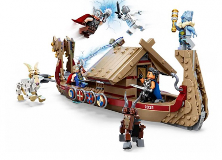 Lego marvel super heroes Corabia lui Thor, varsta de la 8 ani la +15 ani [3]