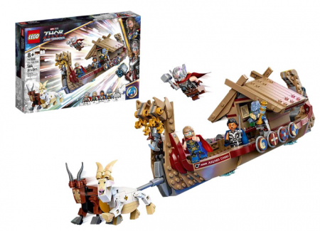 LEGO Marvel Super Heroes - Lego marvel super heroes Corabia lui Thor, varsta de la 8 ani la +15 ani
