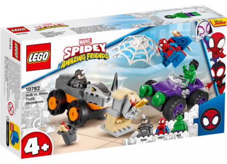 Lego marvel super heroes Hulk vs. Rhino Confruntarea cu camioane, varsta de la 4 ani la 7 ani [1]