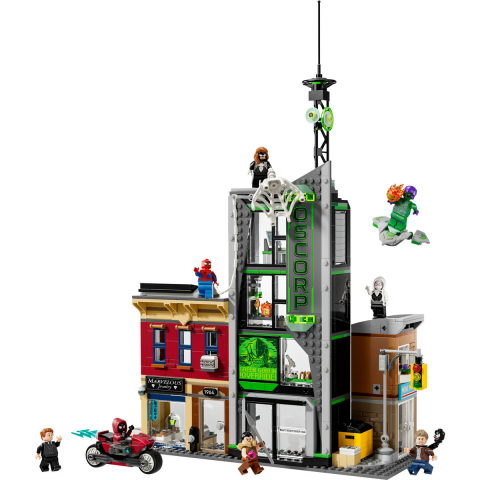  LEGO Marvel Super Heroes Omul-Paianjen vs Oscorp pentru copii cu varsta de 10 + ani [6]
