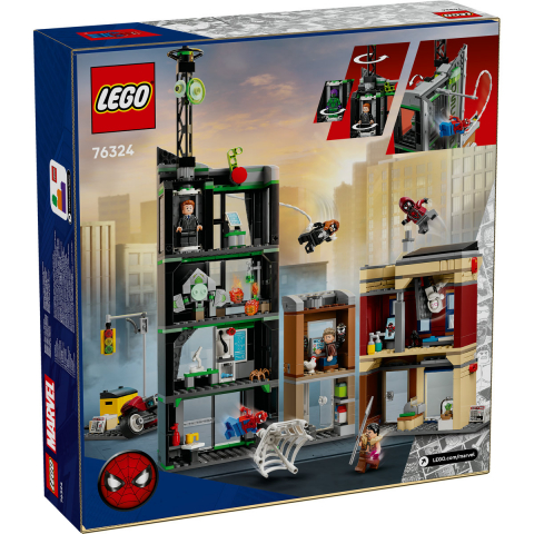  LEGO Marvel Super Heroes Omul-Paianjen vs Oscorp pentru copii cu varsta de 10 + ani [2]