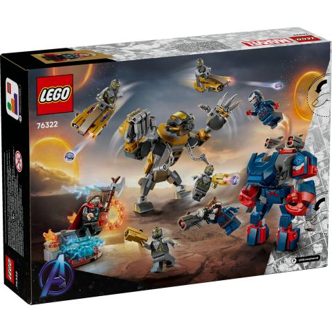 LEGO Marvel Super Heroes Thor vs Chitauri din Razbunatorii: Sfârsitul jocului pentru copii cu varsta de 8 + ani [2]