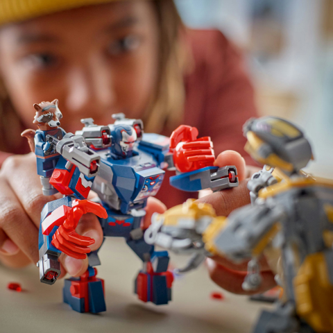  LEGO Marvel Super Heroes Thor vs Chitauri din Razbunatorii: Sfârsitul jocului pentru copii cu varsta de 8 + ani [8]
