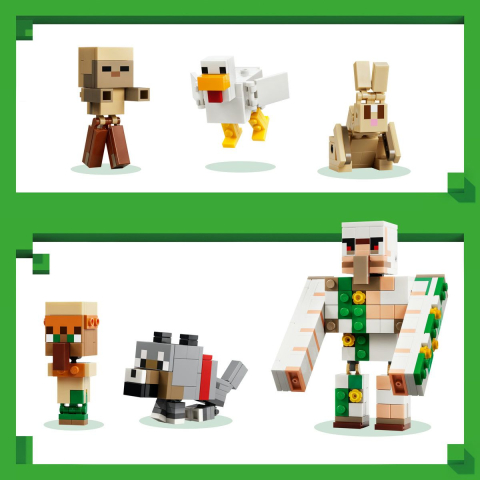 Lego minecraft atac in desert cu un jocheu de gaini 21592 varsta 9 ani -+15 ani [7]
