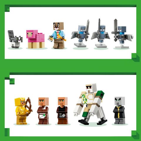 Lego minecraft atacul evocatorilor asupra satului 21596 varsta 9 ani -+15 ani [7]
