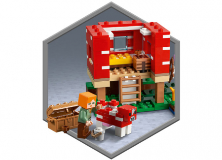 Lego minecraft Casa ciuperca, varsta de la 8 ani la +15 ani [3]